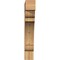 Ekena Millwork Olympic Block Rough Sawn Bracket, Western Red Cedar, 6"W x 30"D x 38"H BKT06X30X38OLY05RWR - alternate 2